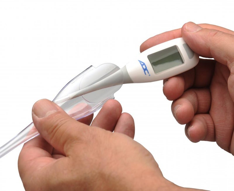 ADC Fast Read Digital Thermometer, Flexible Tip and Large Quick Read LCD Display with Color-coded Backlighting - Image 2